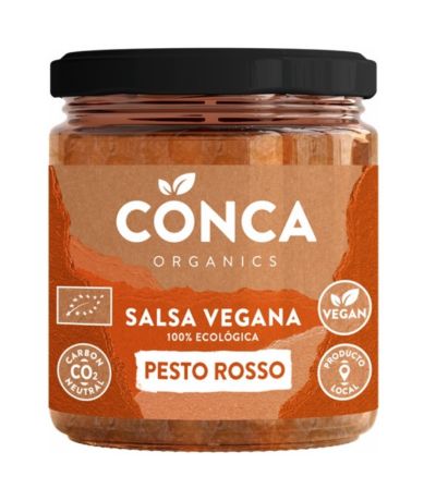 Salsa Pesto Rosso SinGluten Eco Vegan 100g Herbes De La Conca