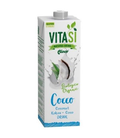 Bebida Vegetal de Coco SinGluten Bio 10x1L Vitasi
