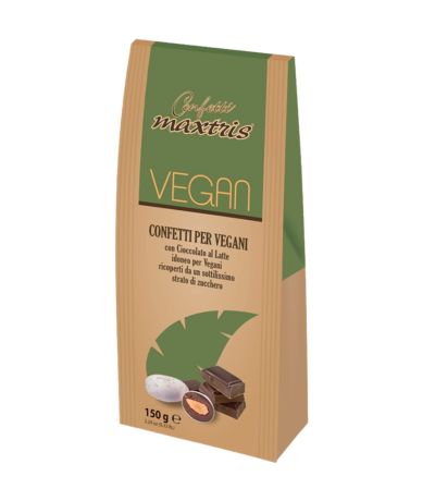 Confetti Almendra con Chocolate Vegan 150g Maxtris