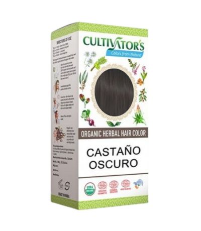 Tinte Castaño Oscuro 100g Cultivator s