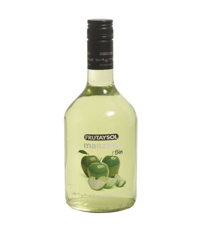 Licor de Manzana Verde Sin Alcohol SinGluten 700ml Frutaysol
