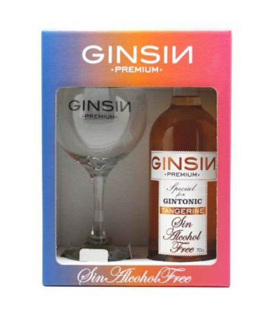 Ginebra Tangerina Sin Alcohol SinGluten 700ml Ginsin