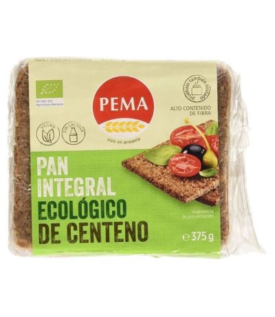 Pan Integral de Centeno Eco 375g Pema