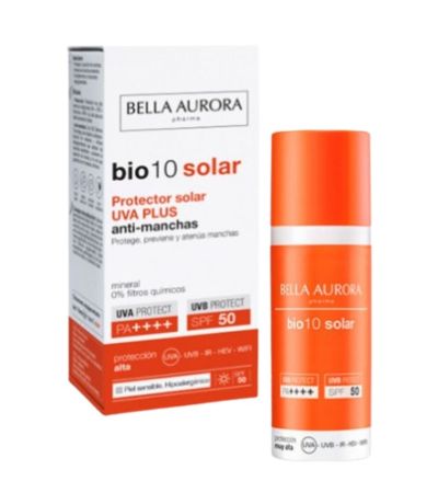 Protector Solar Bio10 Uva Plus SPF50 Sensible 50ml Bella Aurora