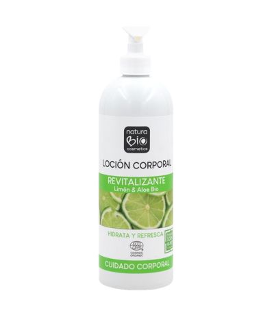 Locion Corporal Revitalizante Limon y Aloe Bio 740ml Naturabio Cosmetics
