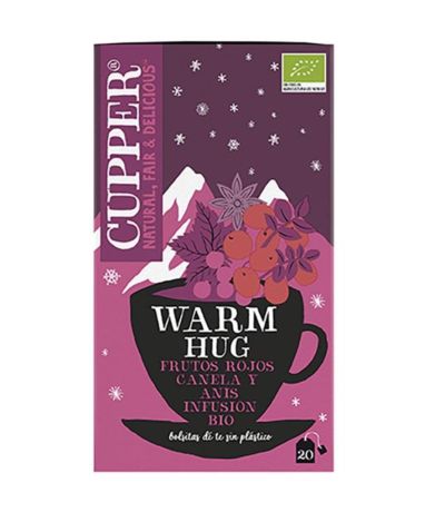Te Winter Warm Hug Infusion Bio 20bolsitas Cupper