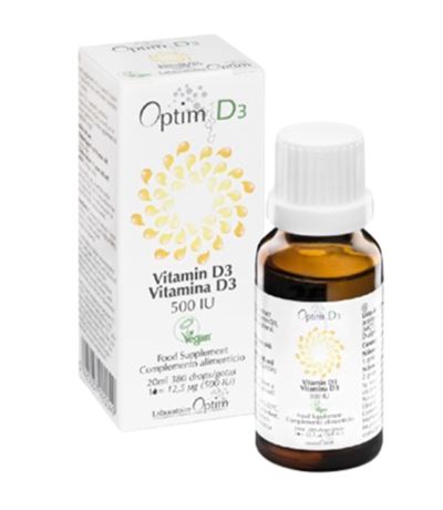Vitamina-D3 Gotas 20ml Optim