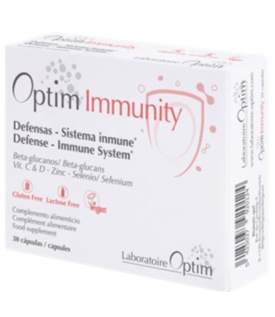 Immunity Optim SinGluten Vegan 30caps Optim