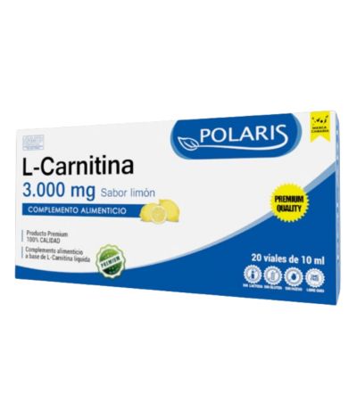 L-Carnitina Limon 3000Mg 20 Viales Polaris