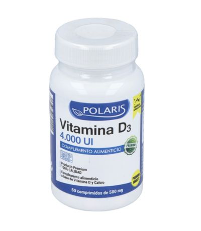 Vitamina D3 4000UI 60comp Polaris