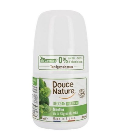 Desodorante Menta Roll-On Bio 50ml Douce Nature