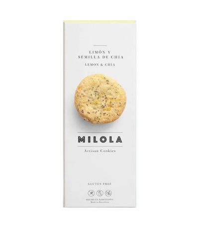 Galletas Limon y Semillas de Chia SinGluten 140g Milola