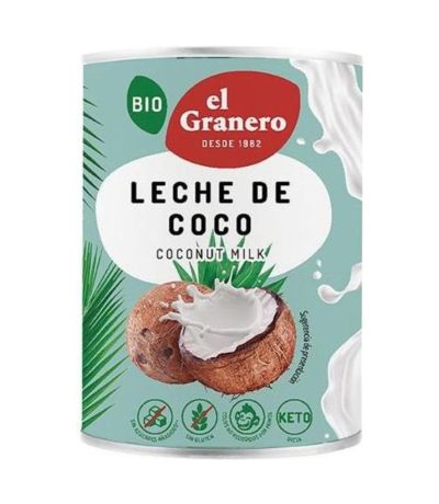 Leche de Coco Bio 400ml El Granero Integral