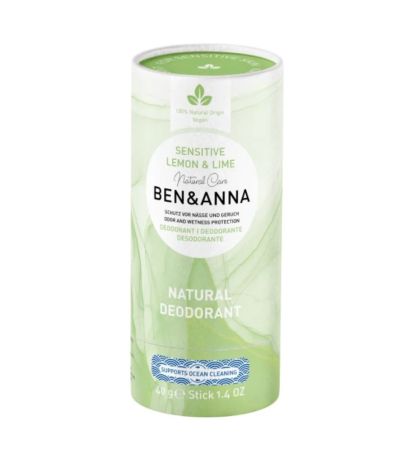 Desodorante Sensitive Lima y Limon 40g Ben Anna