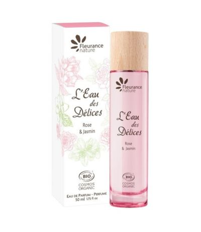 Perfume Agua Rosas y Jazmin Bio 50ml Fleurance Nature