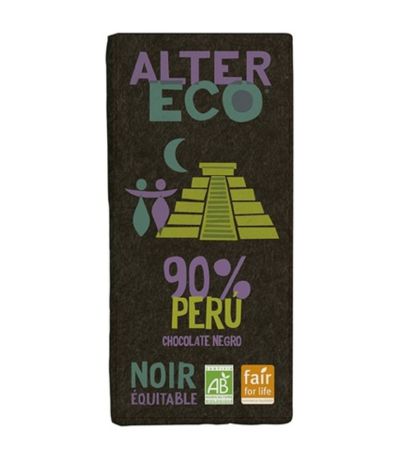 Chocolate Negro de Peru 90 Bio 100g Altereco
