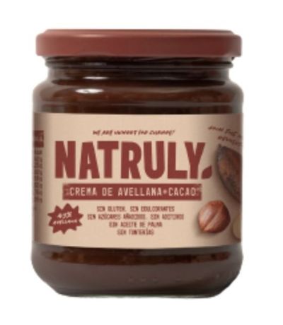 Crema de Avellana y Cacao SinGluten 300g Natruly