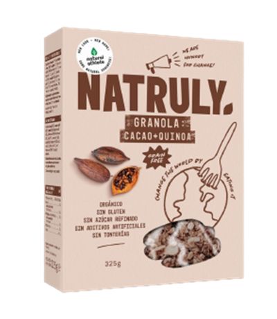 Granola de Cacao y Quinoa SinGluten 325g Natruly