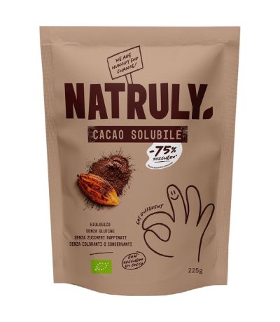 Cacao Soluble Bio 225g Natruly