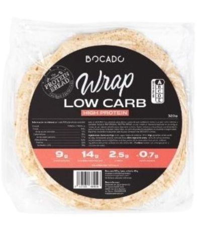 Wrap Proteico Low Carb 320g Bocado
