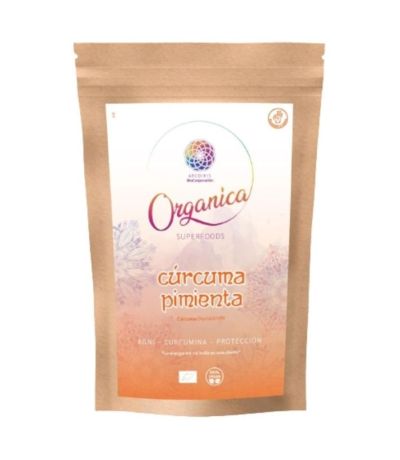Curcuma y Pimienta SinGluten Bio Vegan 1kg Organica Superfoods
