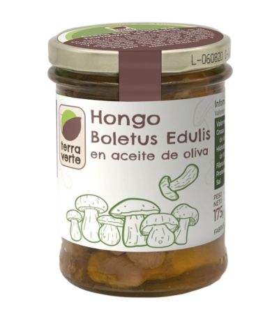 Hongo Boletus Edulis en Aceite de Oliva Eco 175g Terra Verte