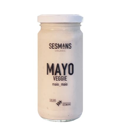 Salsa Mayonesa Veggie Eco 240g Sesmans Organic