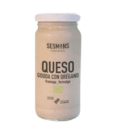 Salsa Queso Gouda Oregano Eco 240g Sesmans Organic