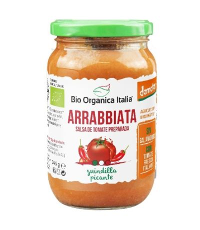 Salsa Tomate Arrabiata Bio 325ml Bio Organica Italia