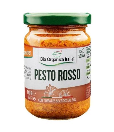 Pesto Rosso Vegan Bio 140g Bio Organica Italia
