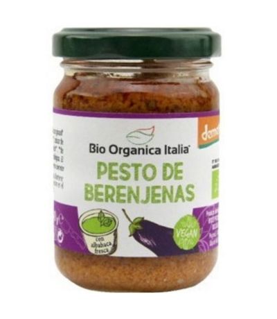 Salsa Pesto Berenejas Eco 140g Bio Organica Italia