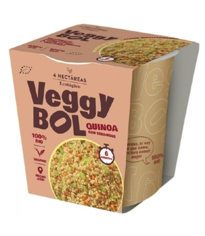 Veggybol Quinoa con Hortalizas Eco Vegan 55g 4 Hectareas