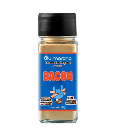 Sazonador Vegetal Sabor Bacon Vegan 55g Guimarana
