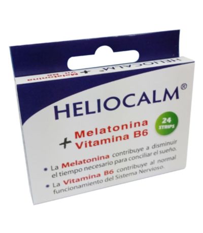 Heliocalm Melatonina  Vitamina B6 24 Strips Heliosar