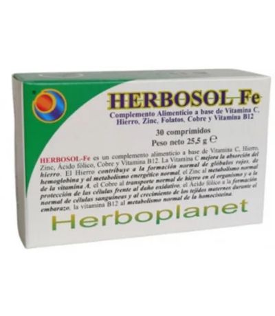 Herbosol Fe 30comp Herboplanet