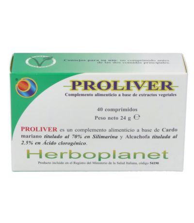 Proliver Vegan 40comp Herboplanet