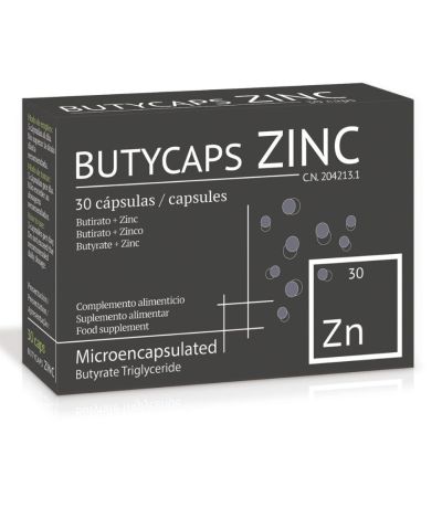 Butycaps Zinc 30caps Elie Health Solutions