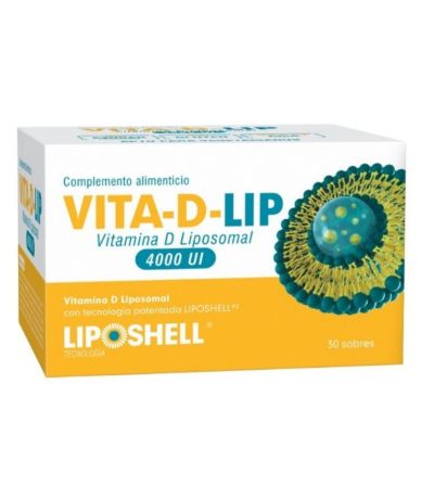 Vita-D-Lip Vitamina D Liposomal 4000ui 30 Sobres Liposhell