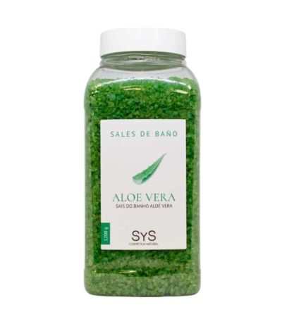 Sales de Baño Aloe Vera 1200gr SYS Cosmetica Natural
