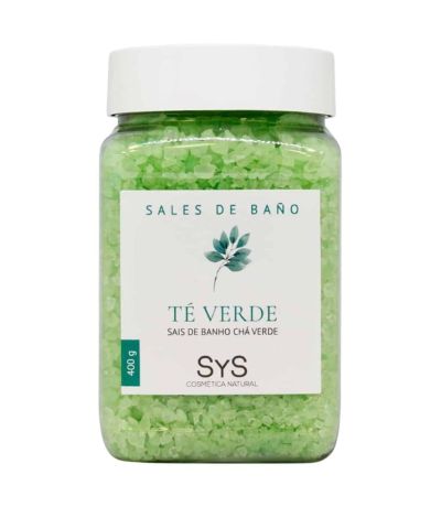 Sales de Baño Te Verde 400gr SYS Cosmetica Natural