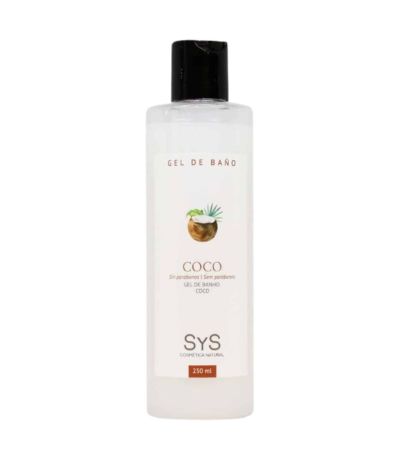 Gel de Baño Coco Concentrado 250ml SYS Cosmetica Natural
