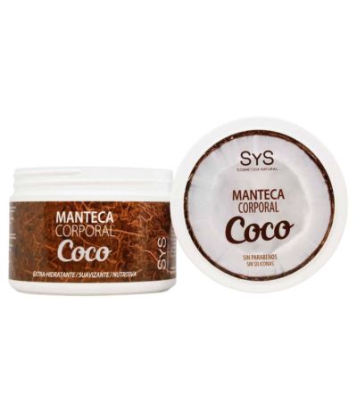 Manteca Corporal Coco 250ml SYS Cosmetica Natural