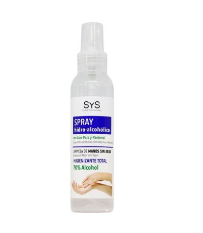 Spray Hidroalcoholico con Aloe Vera 125ml SYS Cosmetica Natural