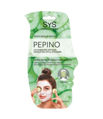 Mascarilla Facial Peeling Pepino 10ml SYS Cosmetica Natural