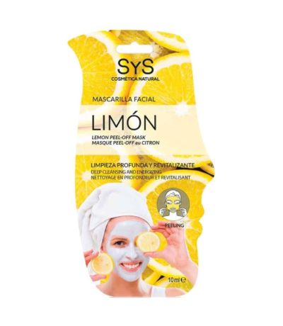 Mascarilla Facial Peeling Limon 10ml SYS Cosmetica Natural