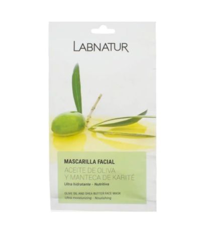 Mascarilla Facial Aceite Oliva y Karite 15ml Labnatur