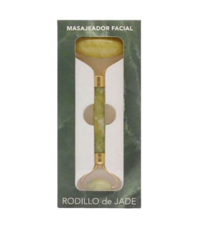 Masajeador Facial Piedra de Jade 2 Rodillos 1ud SYS Cosmetica Natural