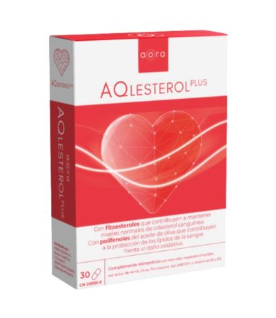 AQlesterol Plus 30caps Aora
