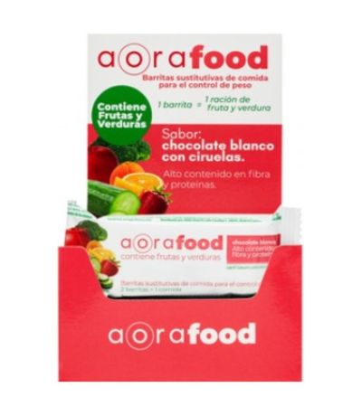 Aora Food  Barritas Choco Blanco 24uds