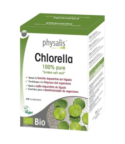 Chlorella Eco Vegan 200comp Physalis
